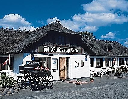 St. Binderup Kro Store Binderup Bagian luar foto